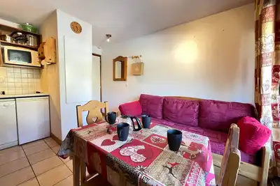 Image de Appartement cosy au pied des pistes avec balcon