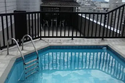 Image de Penthouse with Pool and Barbecue Guarujá Pitangueiras