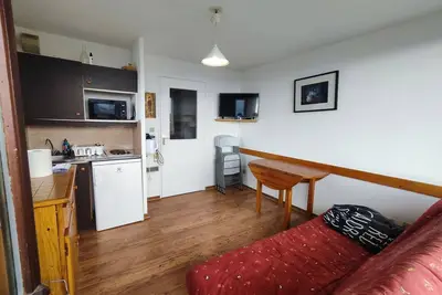 Image de Appartement de 29m² à Prapoutel, idéal ski, 5 couchages et balcon.