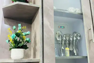 Spacious 3-bedroom apartment with Ac, WiFi in Dha Karachi