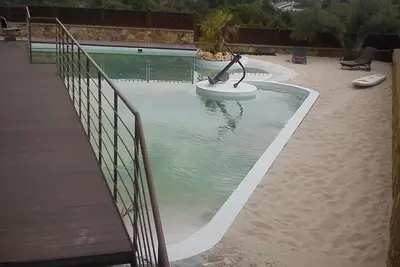 Image de Maison de campagne 'Tu Playa En La Sierra' avec vue montagne, piscine privée et Wi-Fi