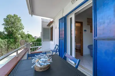 Image de Appartement \"Blu Marine\" avec balcon, Wi-Fi et climatisation