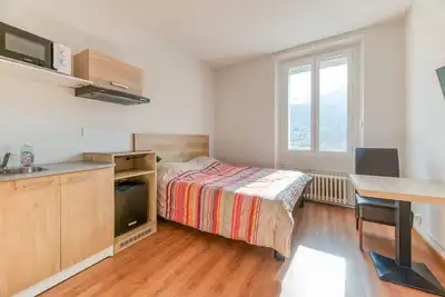 Studio '204' avec piscine partagée, terrasse partagée et Wi-Fi