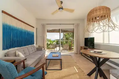 Image de Cozy suite in Punta Sur w/pool