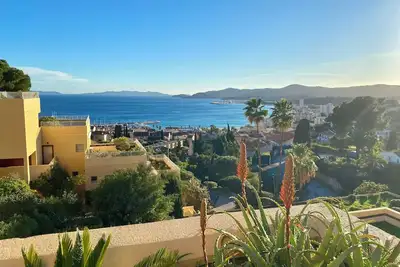 Image de T3 vue mer 60m2 double terrasse avec garage à 400m de la plage