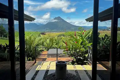 Image de Zen Retreat in gated property with perfect view of the volcano.