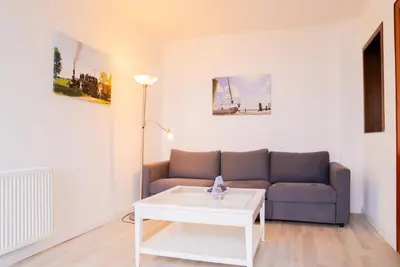 Image de Apartment 10 in the Schleiblick apartment house with a direct view of the Schlei on the ground floor