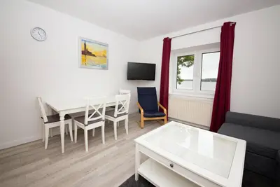 Image de Apartment 4 in the Schleiblick apartment house with a direct view of the Schlei on the ground floor