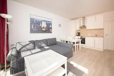 Image de Apartment 9 in the Schleiblick apartment house with a direct view of the Schlei on the ground floor