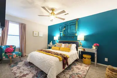 Image de Boho Bungalow near Dt Fayetteville & UofA