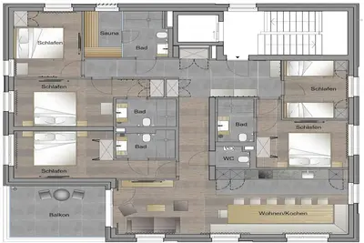 Image de Lodge supérieur avec sauna finlandais