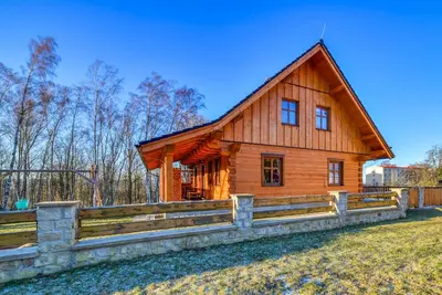 Image de Log cabin in a climatic health resort near the German border