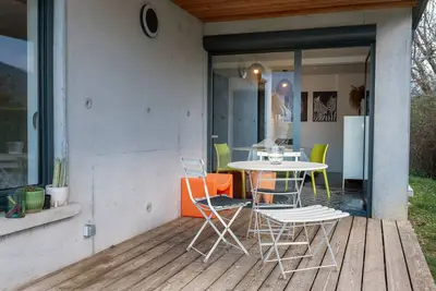 Image de Appartement \"Bureau\" avec vue sur les montagnes, terrasse privée et Wi-Fi