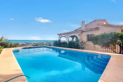 Image de Villa 'Ángela' avec vue sur la mer, Wi-Fi et climatisation