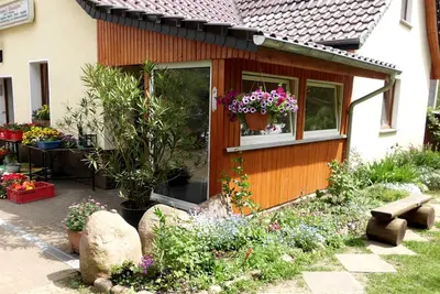 Image de Appartement \"Schiemann\" avec terrasse privée, jardin privé et Wi-Fi