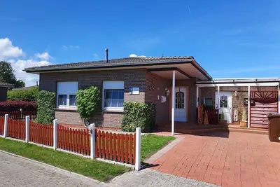 Image de Maison de vacances 'Haus Strandliebe' avec terrasse privée, jardin privé et Wi-Fi
