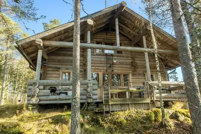 Image de Peurakangasranta 4 * luxury logcabin in Ranua, lakeside in the forest with Ac