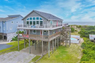 Image de Oceanfront Home in Avon with Pool, Hot Tub, and Private Boardwalk to the Beach