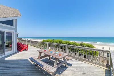 Oceanfront home in Corolla Nc just steps from the beach!