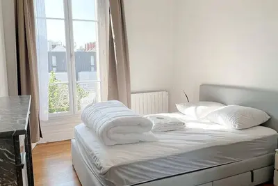 Image de Appartement cosy avec vue sur les montagnes, en plein centre ville