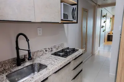 Image de Charming 2-bedroom apartment with WiFi, Ac in lovely Jardim Oceania João Pessoa