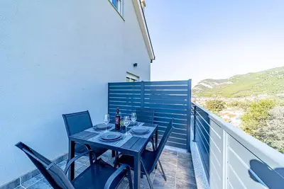 Image de Superbe appartement à Zuljana avec WiFi