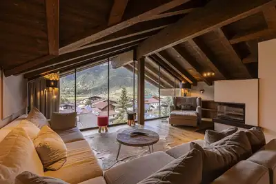 Superbe penthouse à proximité du domaine skiable