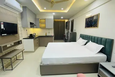 Image de Bright & Cozy Studio Getaway in Jagatpura Jaipur