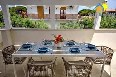 Villa with pool near the sea of the Nature Reserve of Isola delle Femmine
