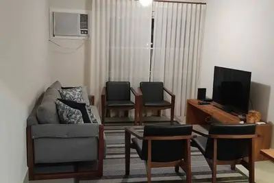 Image de Two blocks from the beautiful Enseada Beach in Guarujá.