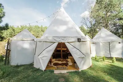 Image de Glamping in the Mountain: Views, Garden & Games