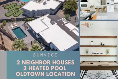 Image de 2 Luxury Homes | 2 Pools | Sleeps 20 Near Old Town