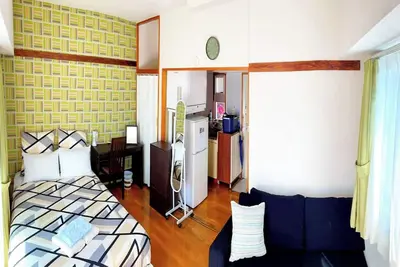 Image de Nonsmoking 1k double room equipped with a washing machine and dryer / Urasoe Okinawa