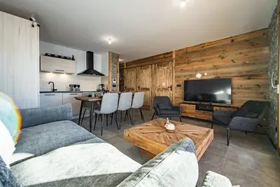 Image de Appartement 6 personnes dans une résidence neuve au pied des pistes