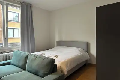 Image de Charmant appartement à Uccle avec vue sur la ville