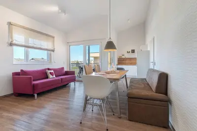 Image de Appartement 'Bleichtalblick' avec balcon et Wi-Fi