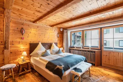 Image de Studio \"Chalet Bergliebe mit Zirbenholz\" avec vue sur la montagne et Wi-Fi