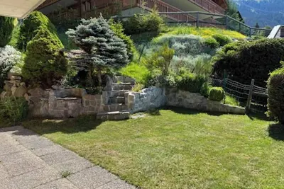 Charming Garden 3 Bedroom Apartment on Route des Creux