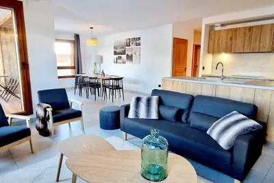 Image de Appartement Neuf 5 pièces à 20m des pistes avec garage double