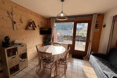 Image de Studio cosy avec terrasse et parking Ă La Chapelle-d'Abondance