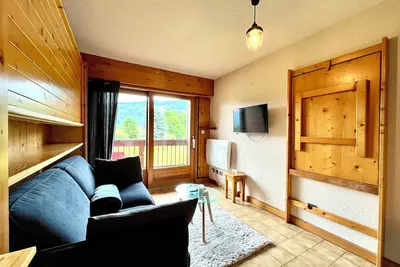 Image de Studio avec balcon proche des pistes
