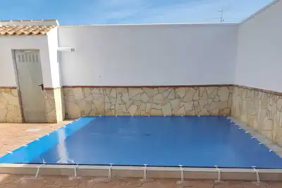 Image de Maison de vacances 'Miró' avec vue sur les montagnes, piscine privée et climatisation