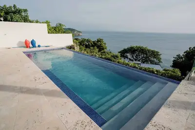 Charming Two-Story Villa with a Stunning View of Pacific Ocean