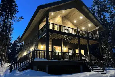 Image de Newly built cabin with hot tub