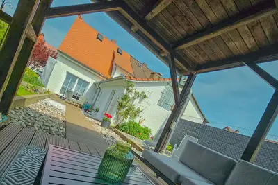 Image de Maison de vacances 'Rosengarten' avec terrasse privée, jardin privé et Wi-Fi