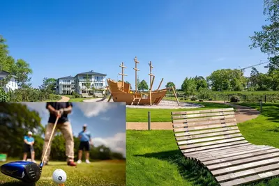 Image de Haffhäuser am Stettiner Haff House 1 We4 Golf Special bookable - Holiday apartment lV