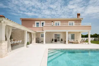 Image de Luxury Villa Simona Residence for 8 people in Central Istria with 32 m2 salt-water pool