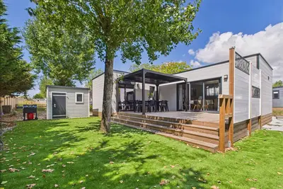 Image de Les Voiles Blanches, chalet avec piscine pour 8