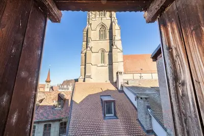 Image de Loft avec vue sur la Cathédrale de Fribourg