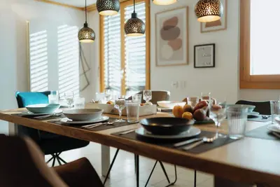 \"Experience Style, Comfort and Peace at Ferienhaus Daheim in Amden, Switzerland\"